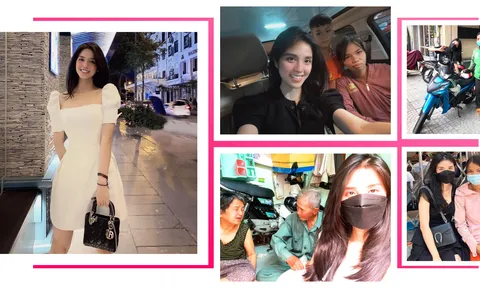 Cô gái xinh đẹp giúp đỡ người nghèo gặp hoạn nạn gây sốt cộng đồng mạng